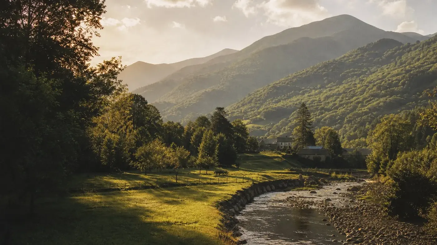 Illustration d’ambiance des Pyrénées ariégeoises